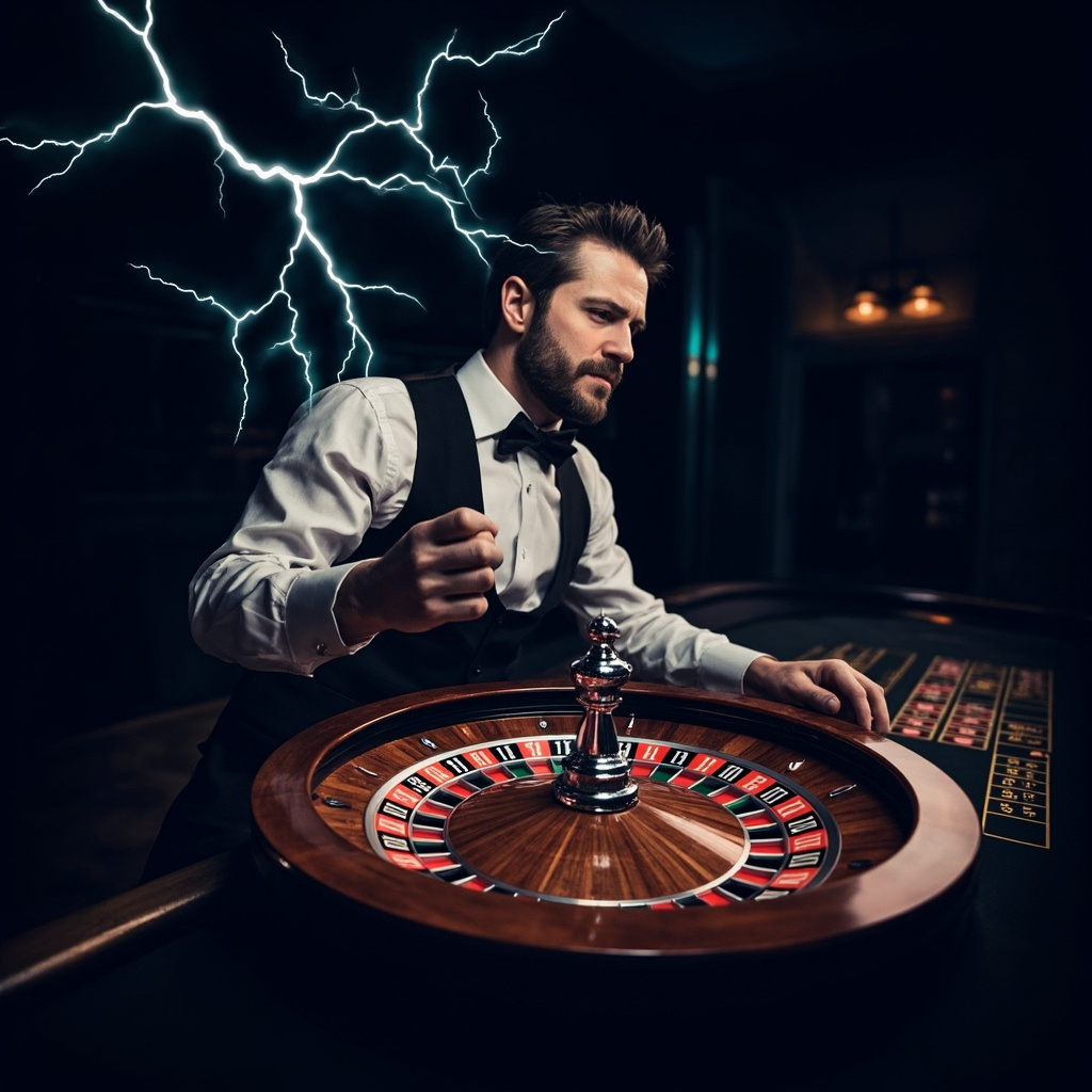 Lightning Roulette canlı masa görseli